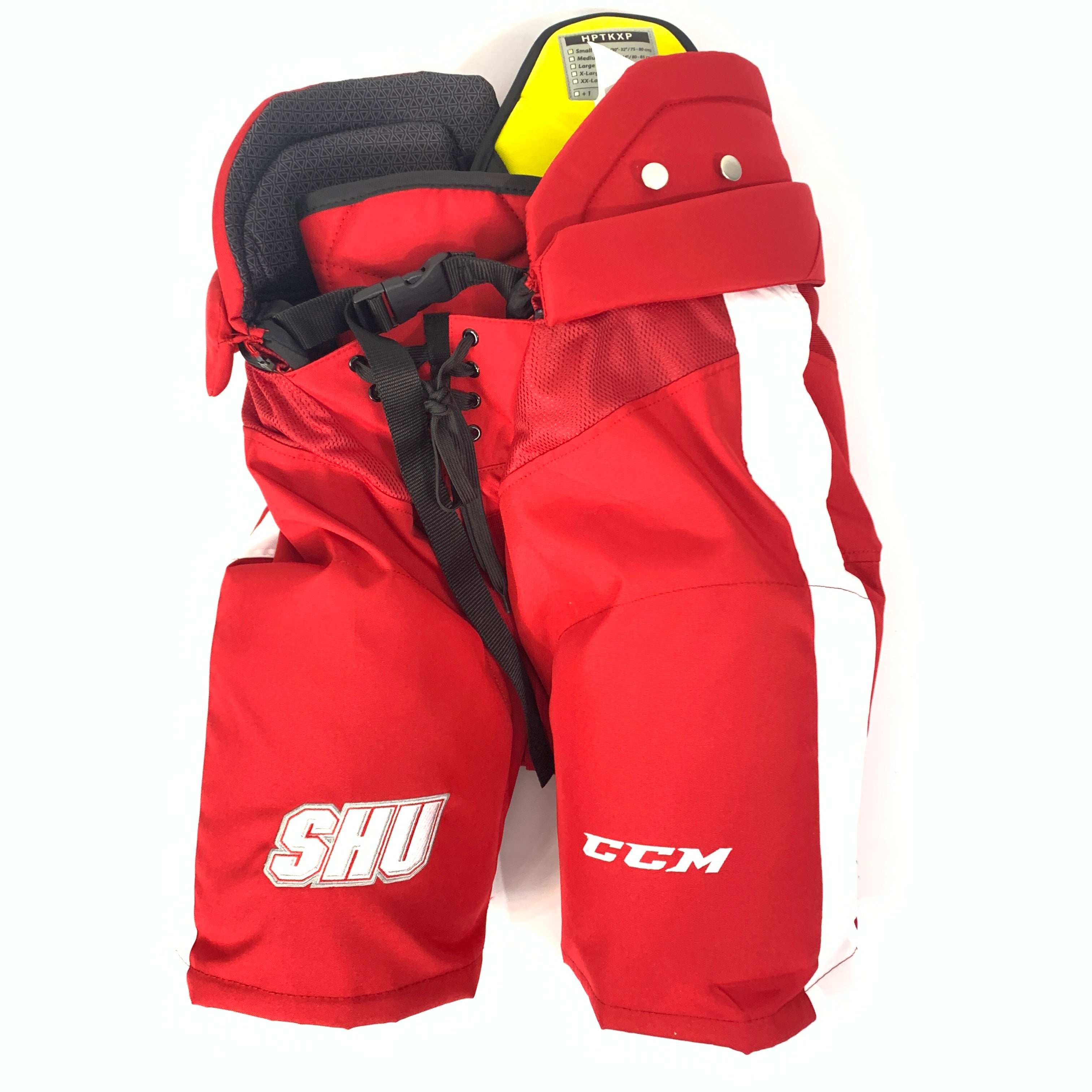 CCM HPTK - Pantalon de hockey Pro Stock (rouge/blanc)